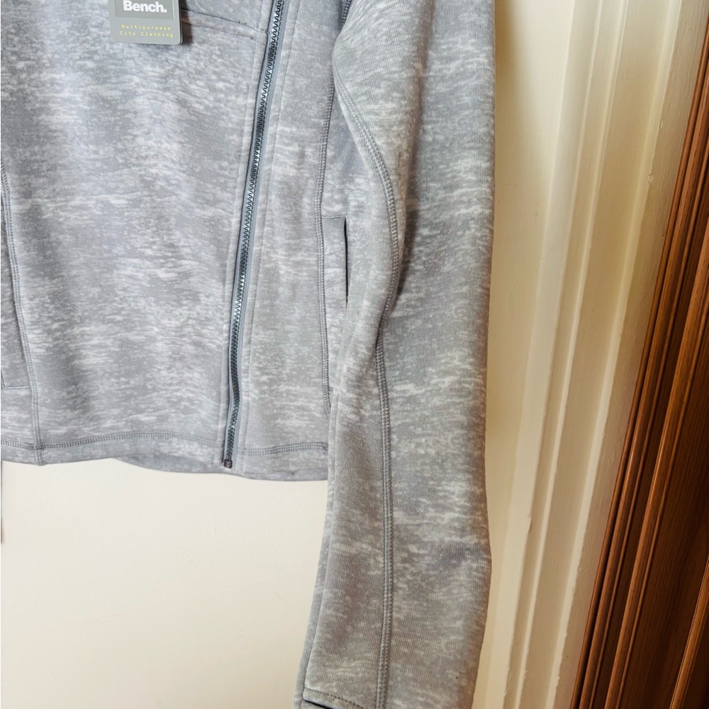 Bench 🇬🇧 Definite Heathered Gray Utility Jacket - Picture 3 of 5